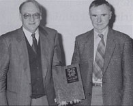 Emeritus Professor John Carman (Anatomy) and Dr. Will Richardson (Classics)